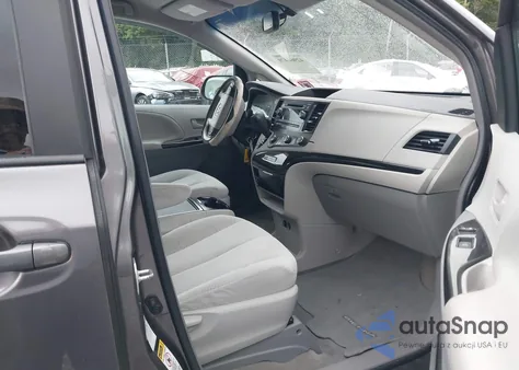 2012 Toyota Sienna Le 7 Passenger из США, поврежденный, VIN 5TDJK3DC1CS035944